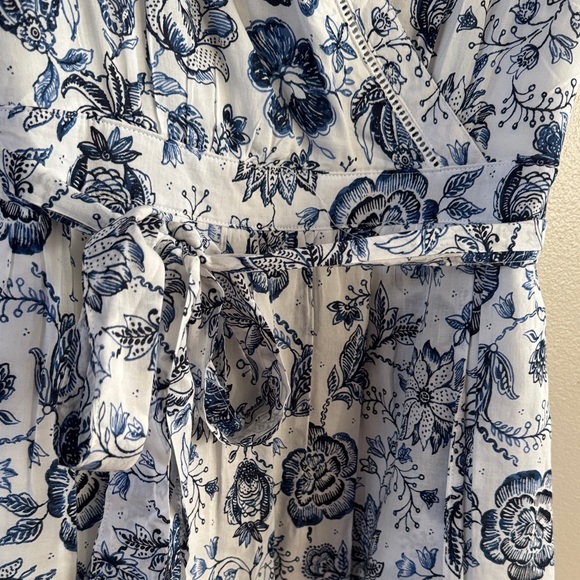 Lucky Brand Blue and White Floral Mini Dress - Picture 4 of 10